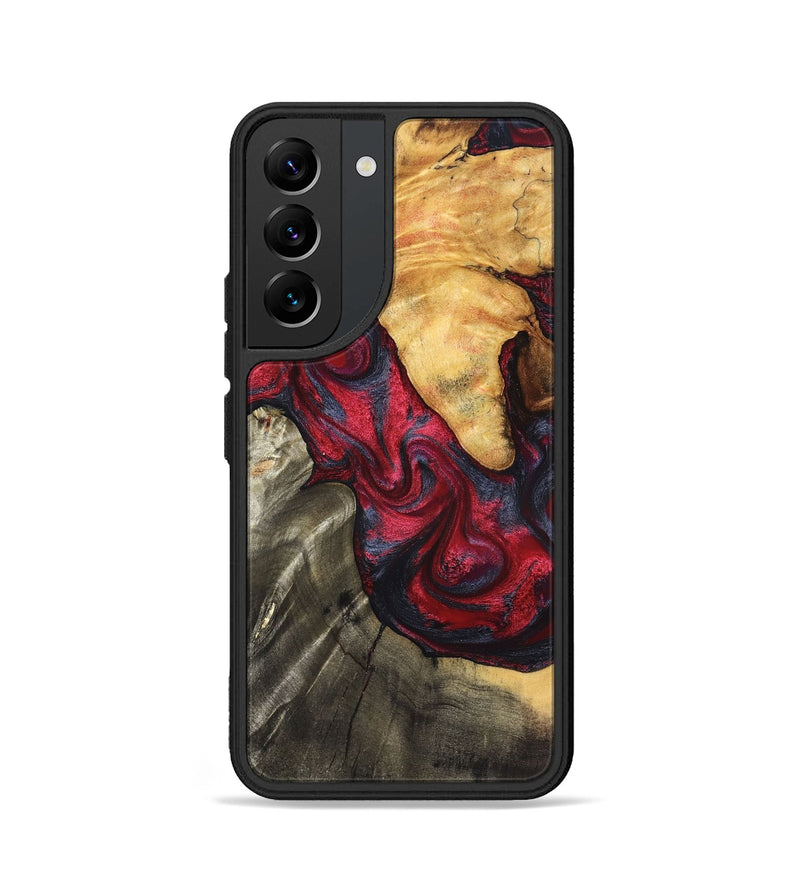 Galaxy S22 Wood Phone Case - Merrill (Red, 825026)