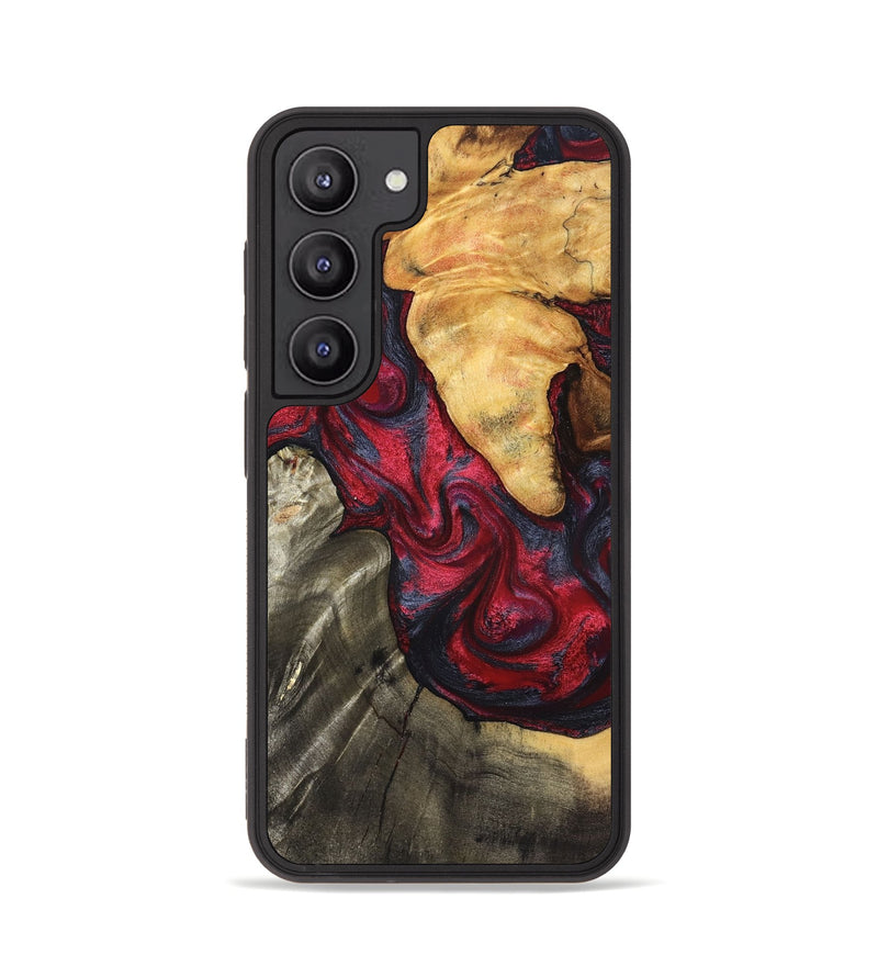 Galaxy S23 Wood Phone Case - Merrill (Red, 825026)