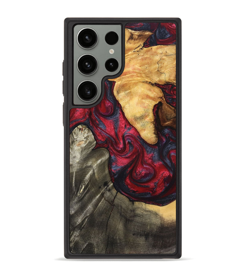 Galaxy S23 Ultra Wood Phone Case - Merrill (Red, 825026)