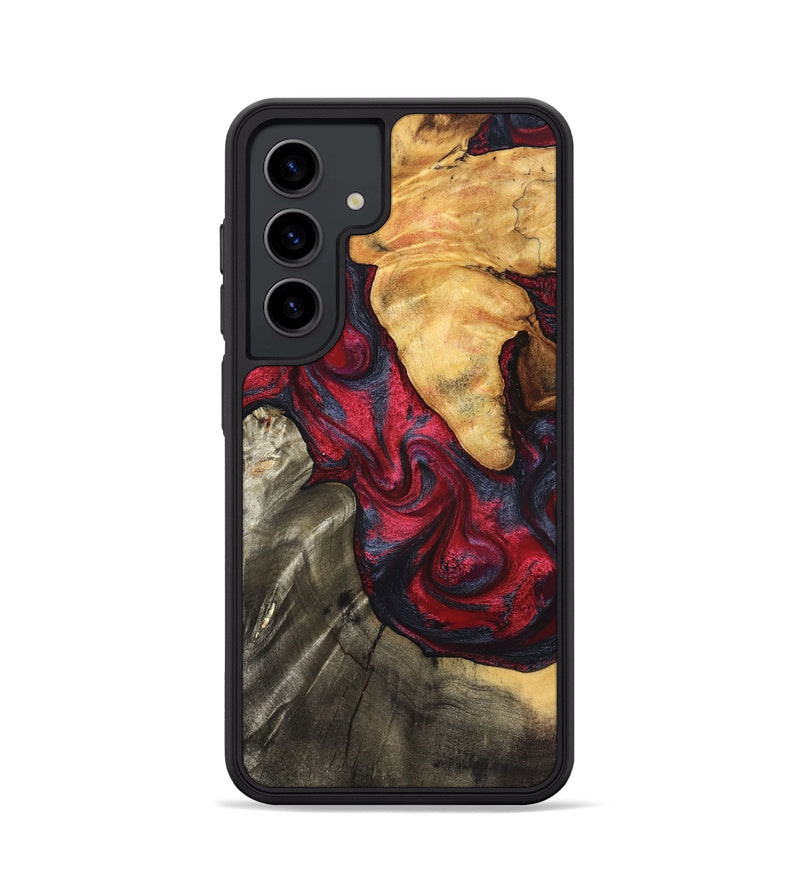 Galaxy S24 Wood Phone Case - Merrill (Red, 825026)
