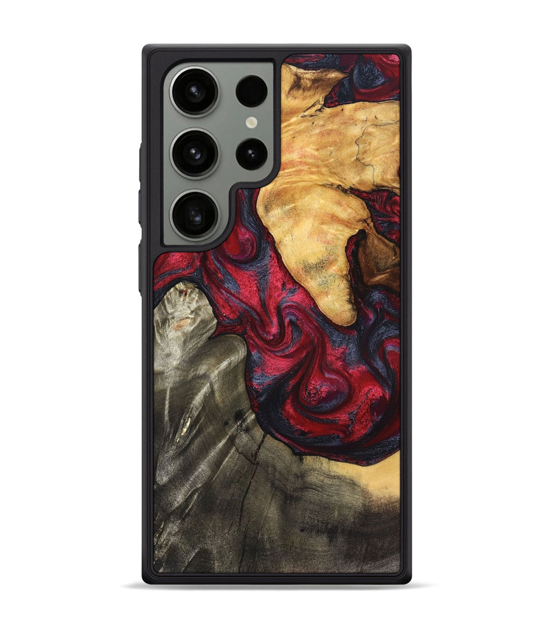 Galaxy S24 Ultra Wood Phone Case - Merrill (Red, 825026)