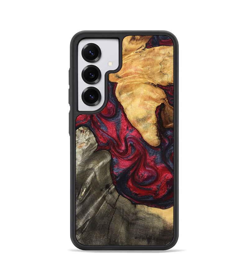 Galaxy S25 Wood Phone Case - Merrill (Red, 825026)