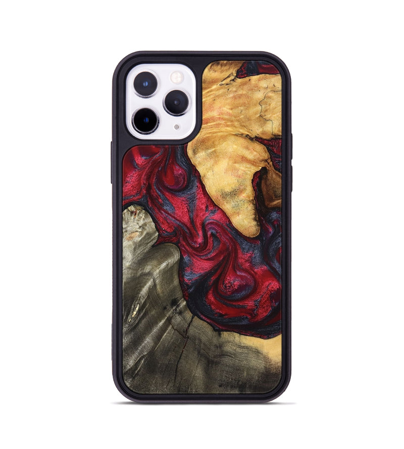 iPhone 11 Pro Wood Phone Case - Merrill (Red, 825026)