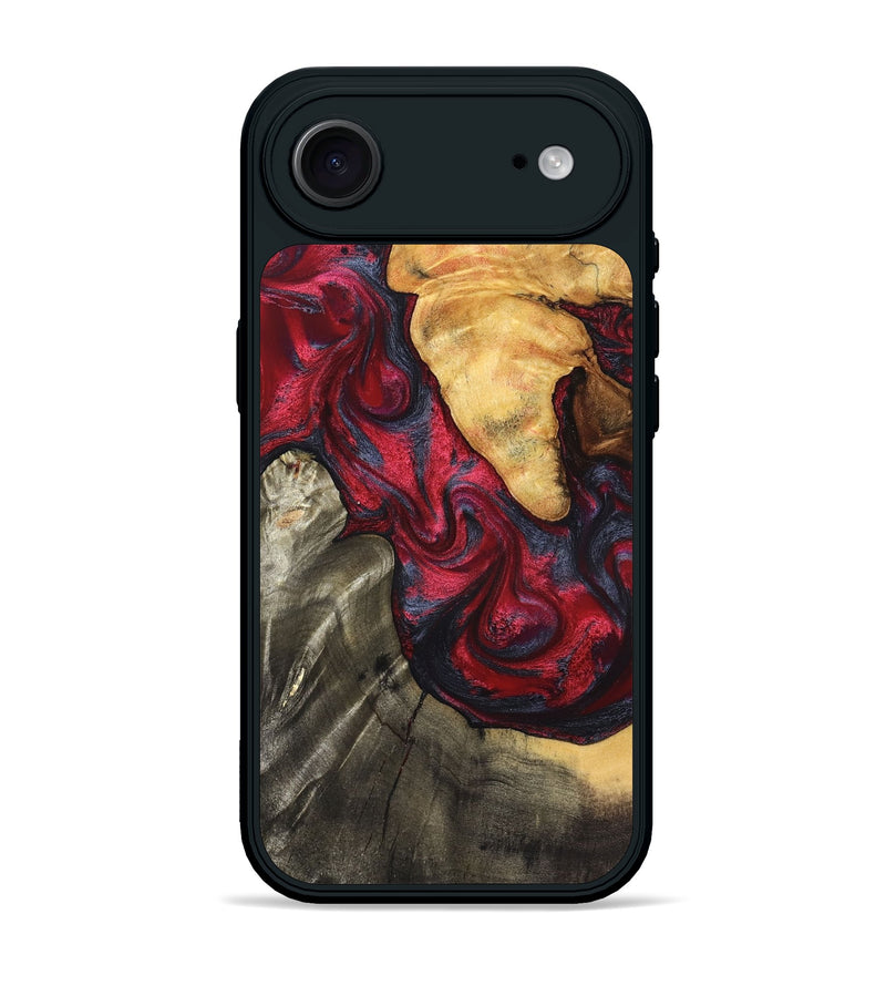 iPhone 17 Air Wood Phone Case - Merrill (Red, 825026)
