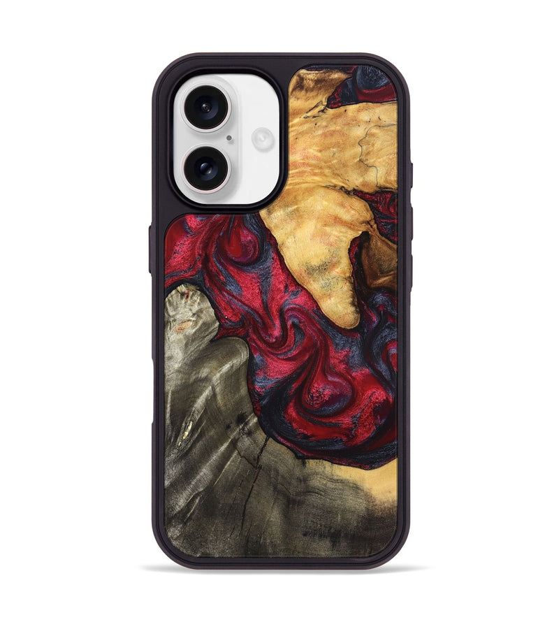 iPhone 17 Wood Phone Case - Merrill (Red, 825026)