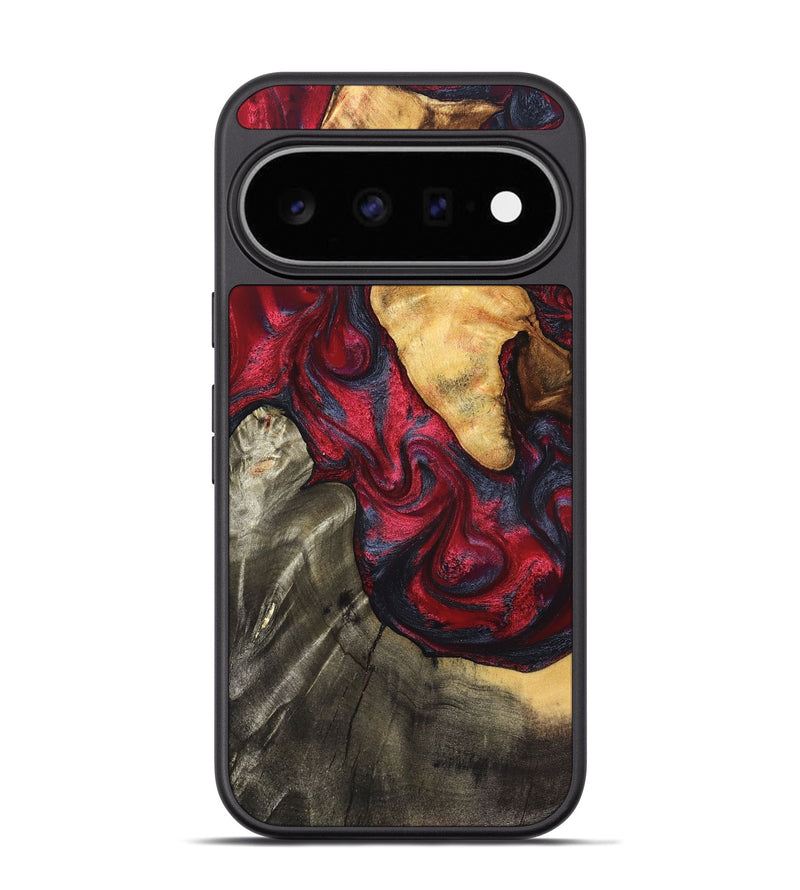 Pixel 11 Pro Wood Phone Case - Merrill (Red, 825026)