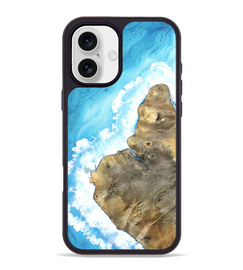 iPhone 16 Plus Wood Phone Case - Maryjo (Coastal, 825028)