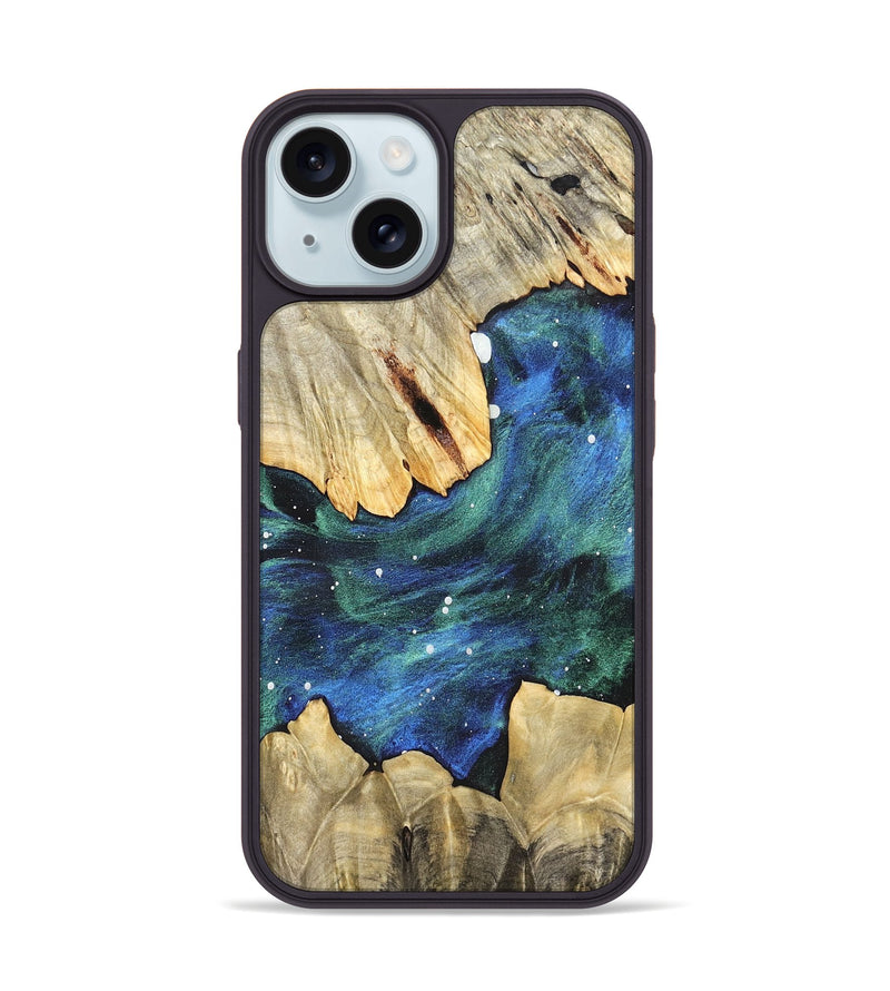 iPhone 15 Wood Phone Case - Dan (Cosmos, 825029)