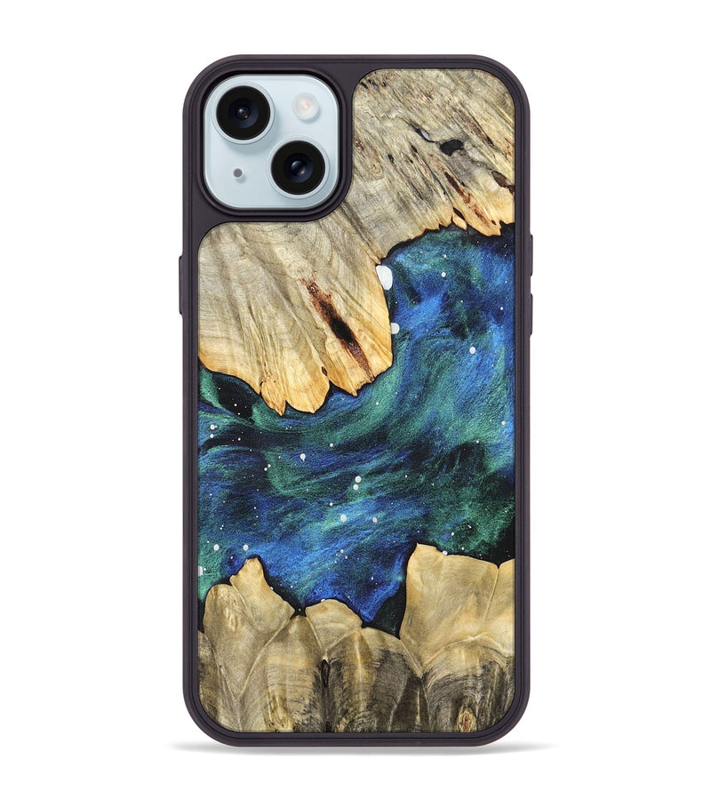 iPhone 15 Plus Wood Phone Case - Dan (Cosmos, 825029)