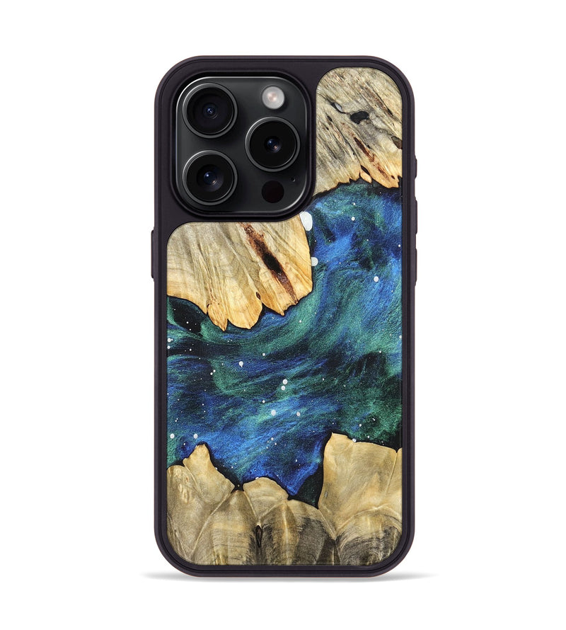 iPhone 15 Pro Wood Phone Case - Dan (Cosmos, 825029)
