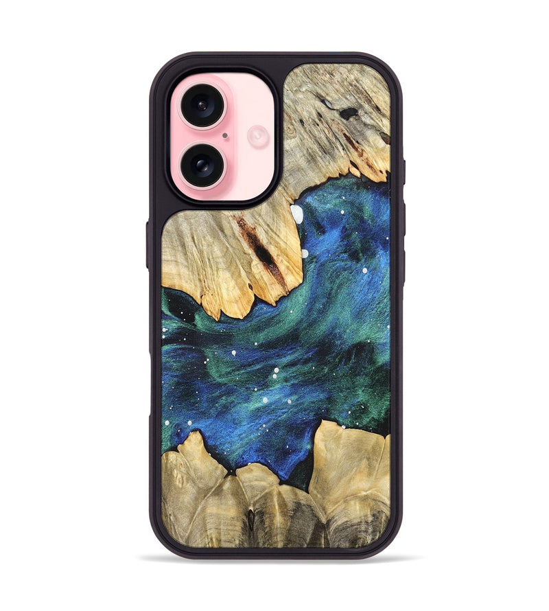 iPhone 16 Wood Phone Case - Dan (Cosmos, 825029)