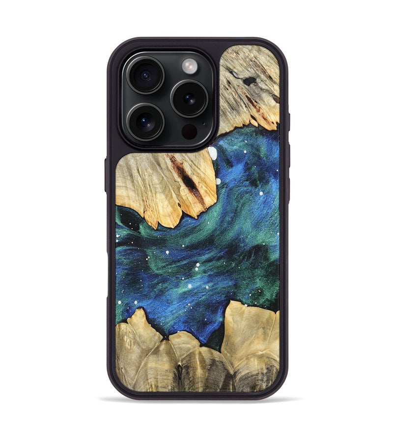 iPhone 16 Pro Wood Phone Case - Dan (Cosmos, 825029)