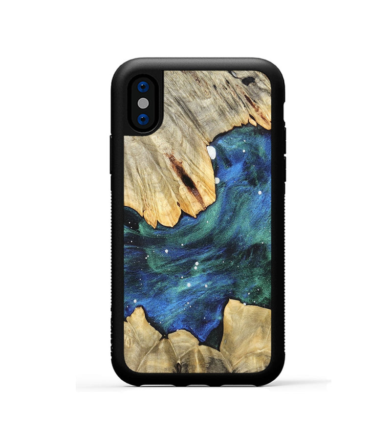 iPhone Xs Wood Phone Case - Dan (Cosmos, 825029)