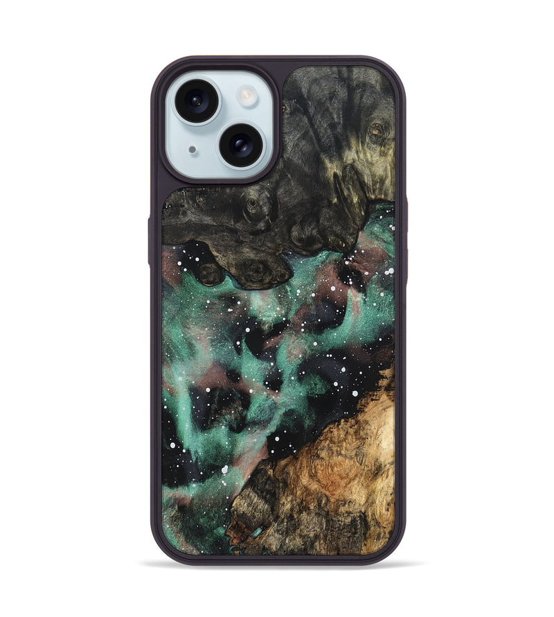 iPhone 15 Wood Phone Case - Valorie (Cosmos, 825030)