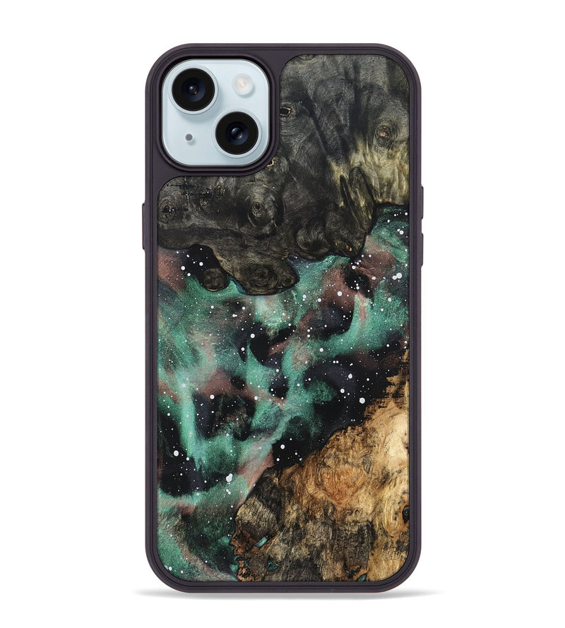 iPhone 15 Plus Wood Phone Case - Valorie (Cosmos, 825030)