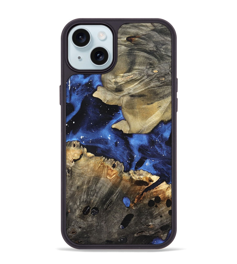 iPhone 15 Plus Wood Phone Case - Michell (Cosmos, 825032)