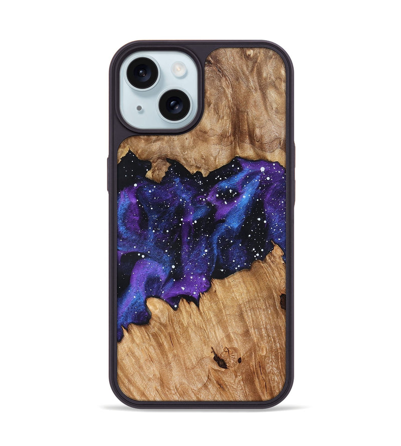 iPhone 15 Wood Phone Case - Reya (Cosmos, 825033)