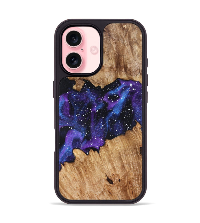 iPhone 16 Wood Phone Case - Reya (Cosmos, 825033)