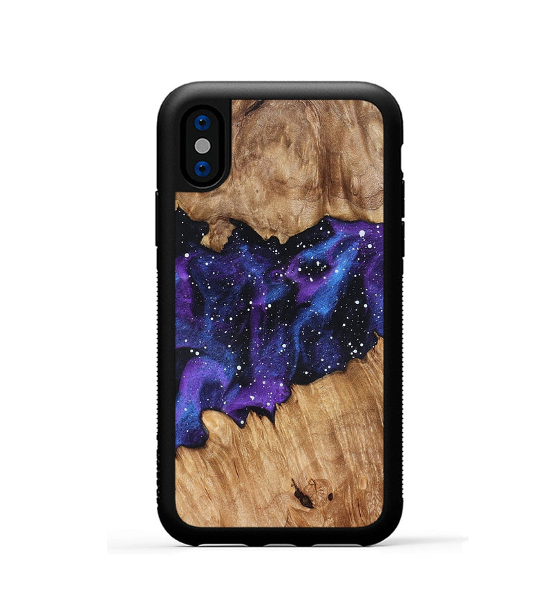 iPhone Xs Wood Phone Case - Reya (Cosmos, 825033)