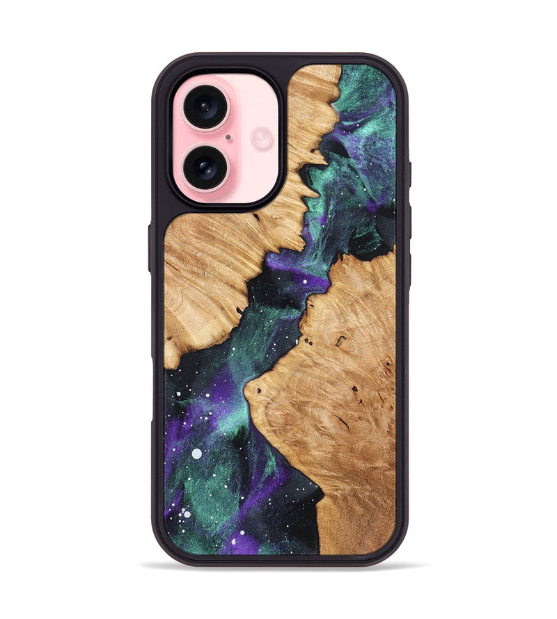 iPhone 16 Wood Phone Case - Winston (Cosmos, 825036)