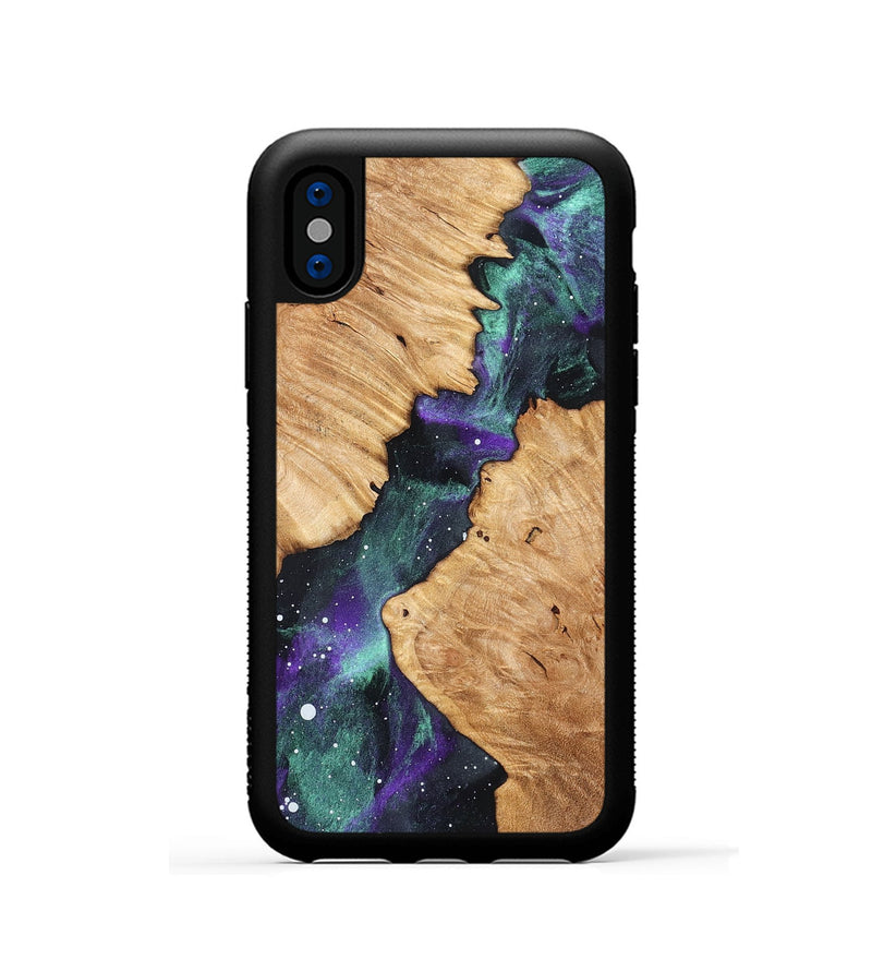 iPhone Xs Wood Phone Case - Winston (Cosmos, 825036)