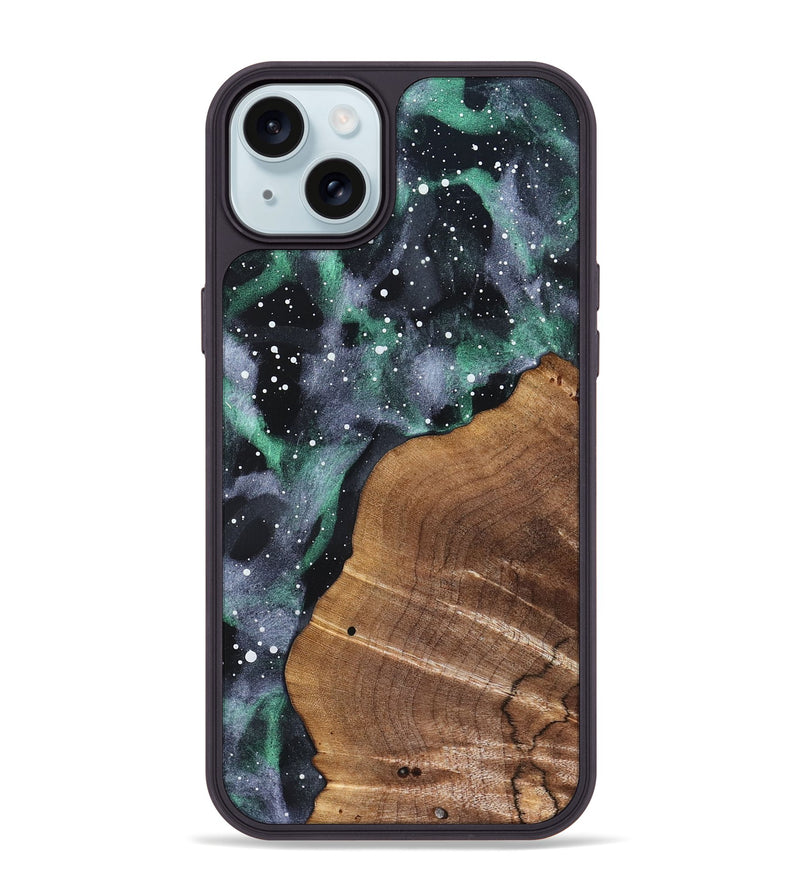 iPhone 15 Plus Wood Phone Case - Kenley (Cosmos, 825037)