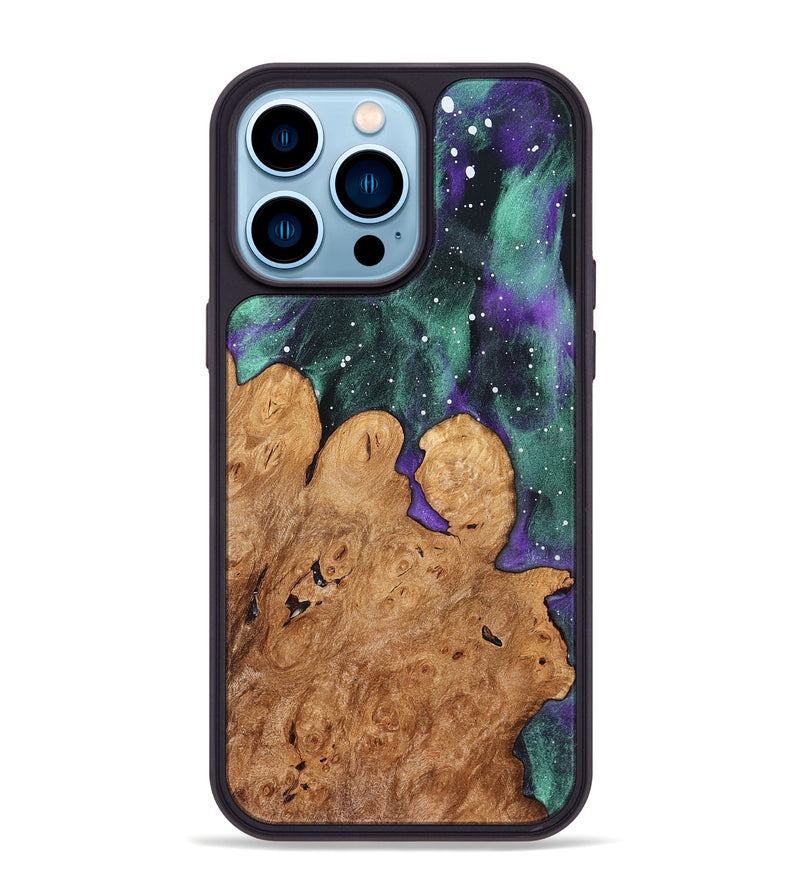 iPhone 14 Pro Max Wood Phone Case - Felton (Cosmos, 825038)