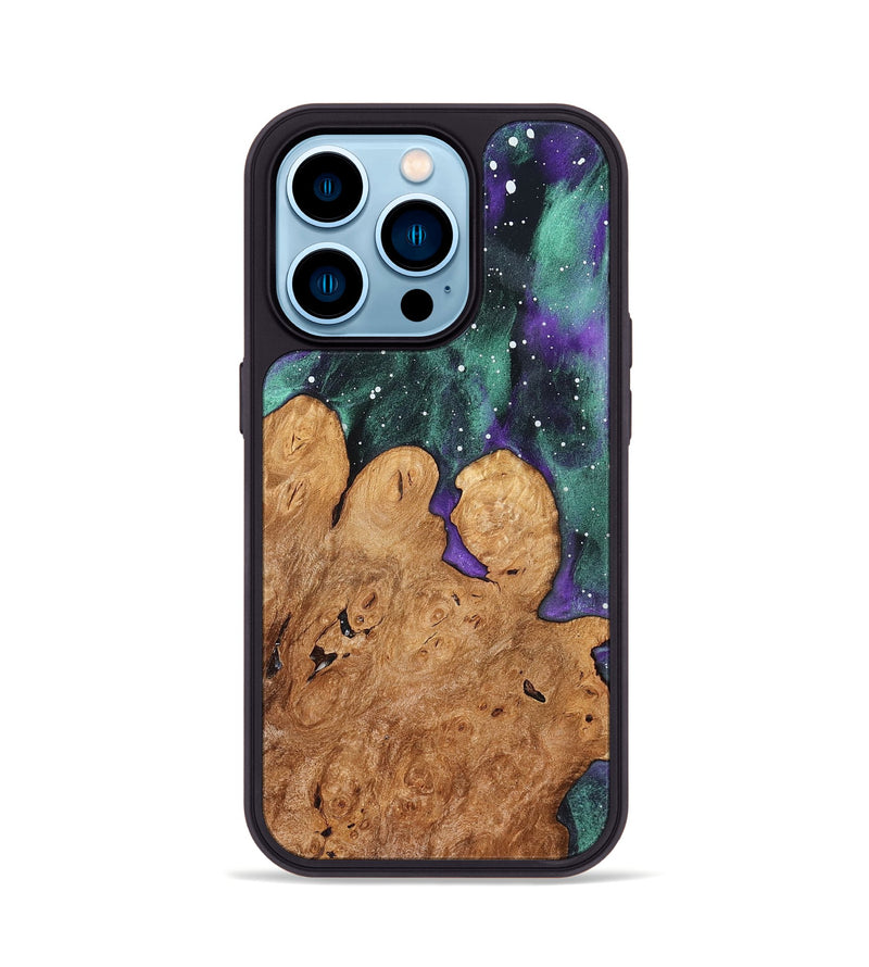 iPhone 14 Pro Wood Phone Case - Felton (Cosmos, 825038)
