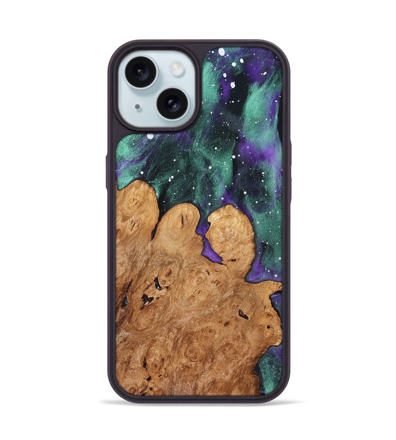 iPhone 15 Wood Phone Case - Felton (Cosmos, 825038)