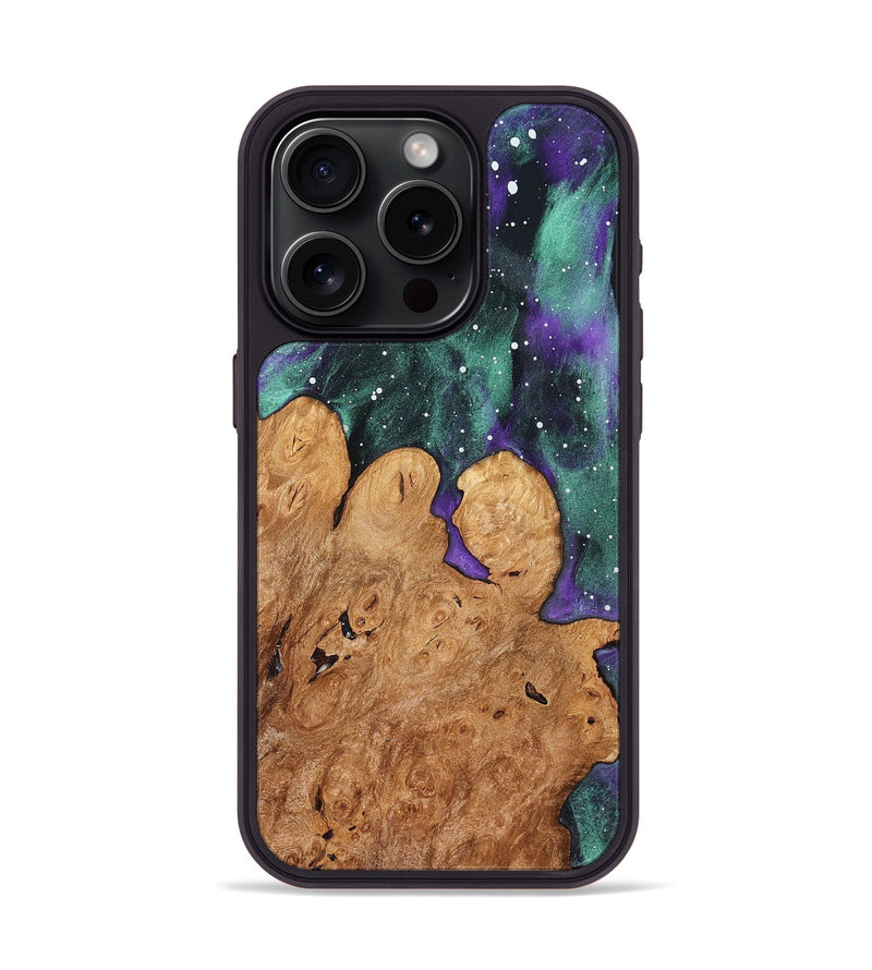 iPhone 15 Pro Wood Phone Case - Felton (Cosmos, 825038)