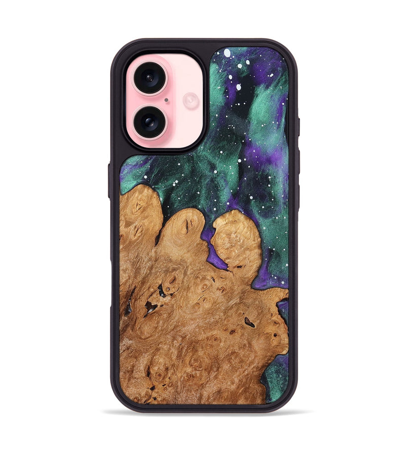 iPhone 16 Wood Phone Case - Felton (Cosmos, 825038)