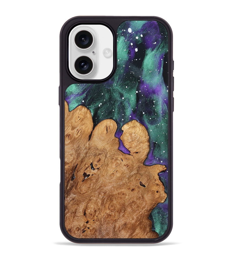 iPhone 16 Plus Wood Phone Case - Felton (Cosmos, 825038)