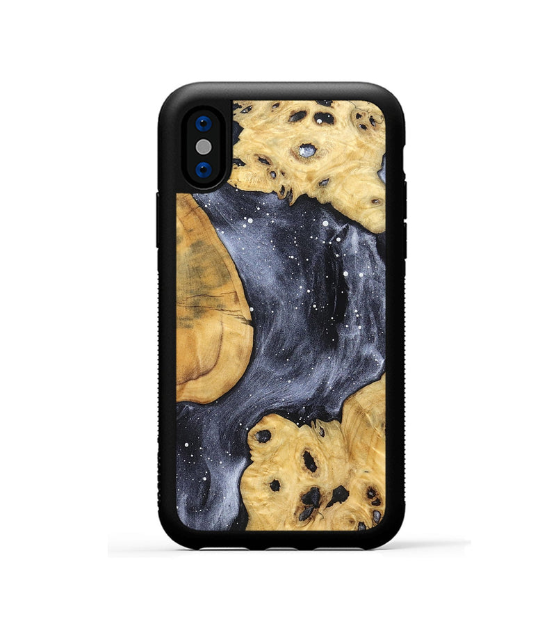 iPhone Xs Wood Phone Case - Tobias (Cosmos, 825039)