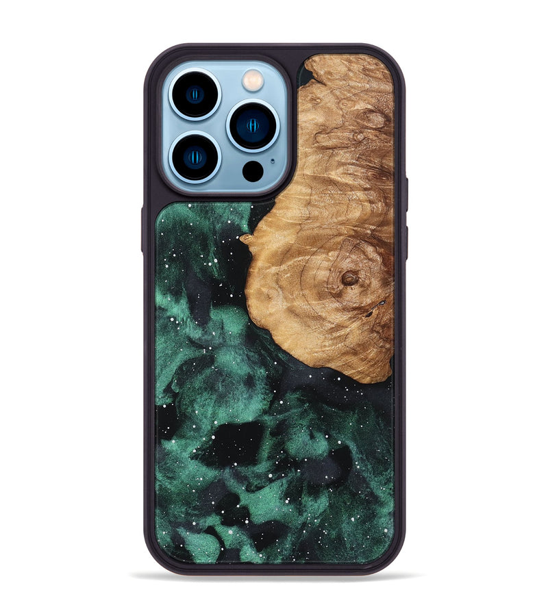 iPhone 14 Pro Max Wood Phone Case - Anita (Cosmos, 825040)