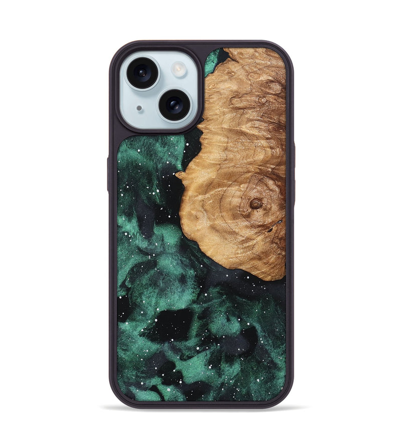 iPhone 15 Wood Phone Case - Anita (Cosmos, 825040)