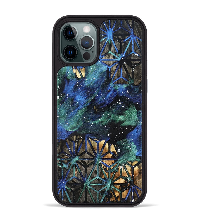 iPhone 12 Pro Max Wood Phone Case - Paris (Cosmos, 825042)