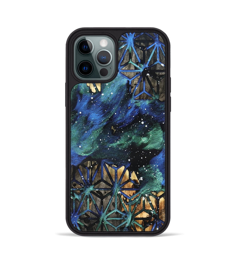 iPhone 12 Pro Wood Phone Case - Paris (Cosmos, 825042)