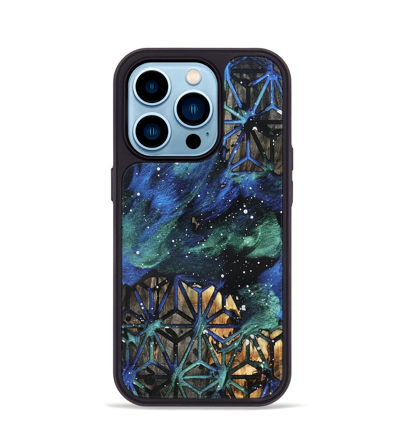 iPhone 14 Pro Wood Phone Case - Paris (Cosmos, 825042)