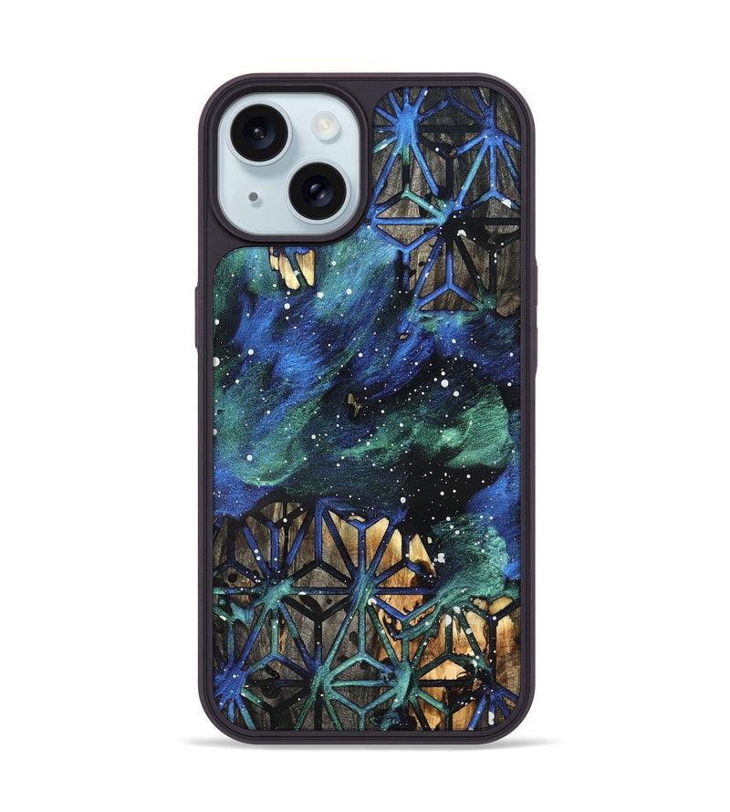iPhone 15 Wood Phone Case - Paris (Cosmos, 825042)