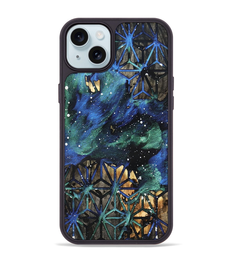 iPhone 15 Plus Wood Phone Case - Paris (Cosmos, 825042)