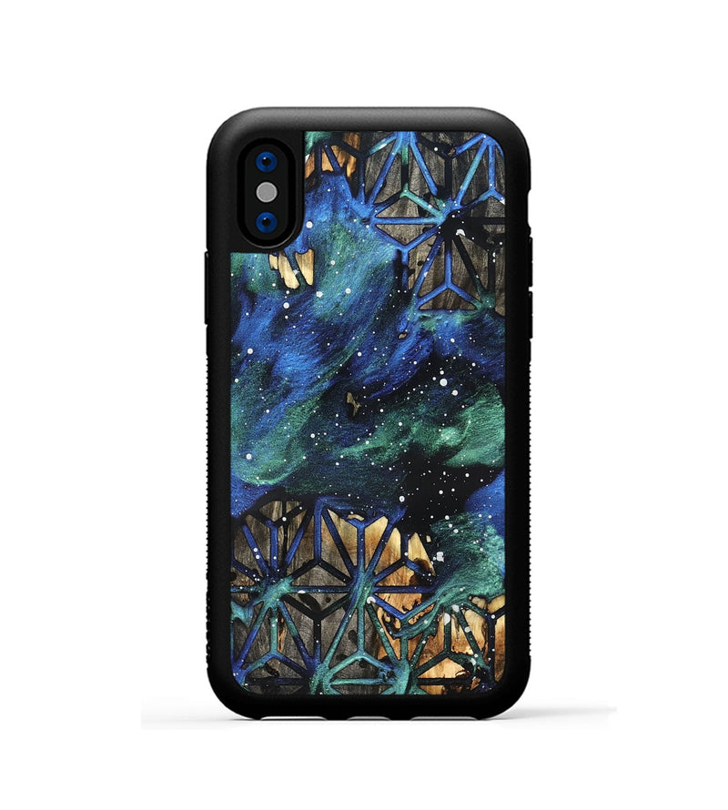 iPhone Xs Wood Phone Case - Paris (Cosmos, 825042)