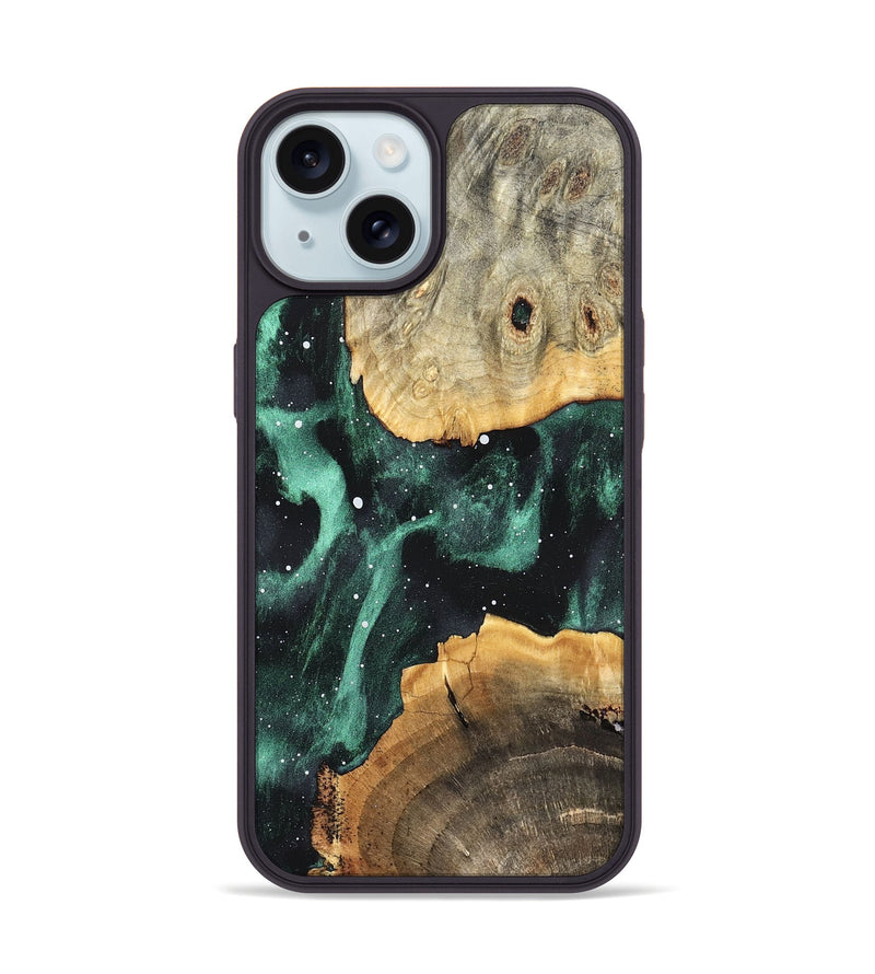 iPhone 15 Wood Phone Case - Laila (Cosmos, 825043)