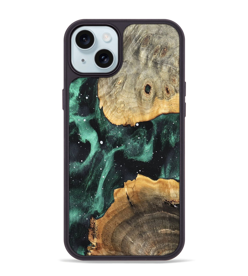 iPhone 15 Plus Wood Phone Case - Laila (Cosmos, 825043)