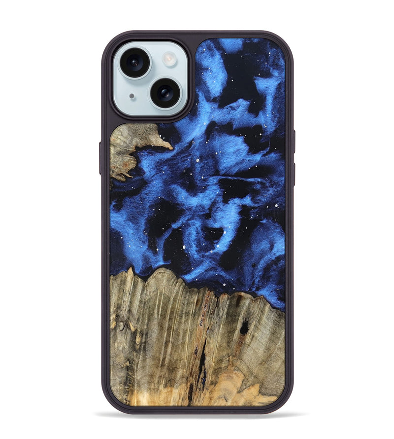 iPhone 15 Plus Wood Phone Case - Patrick (Cosmos, 825044)