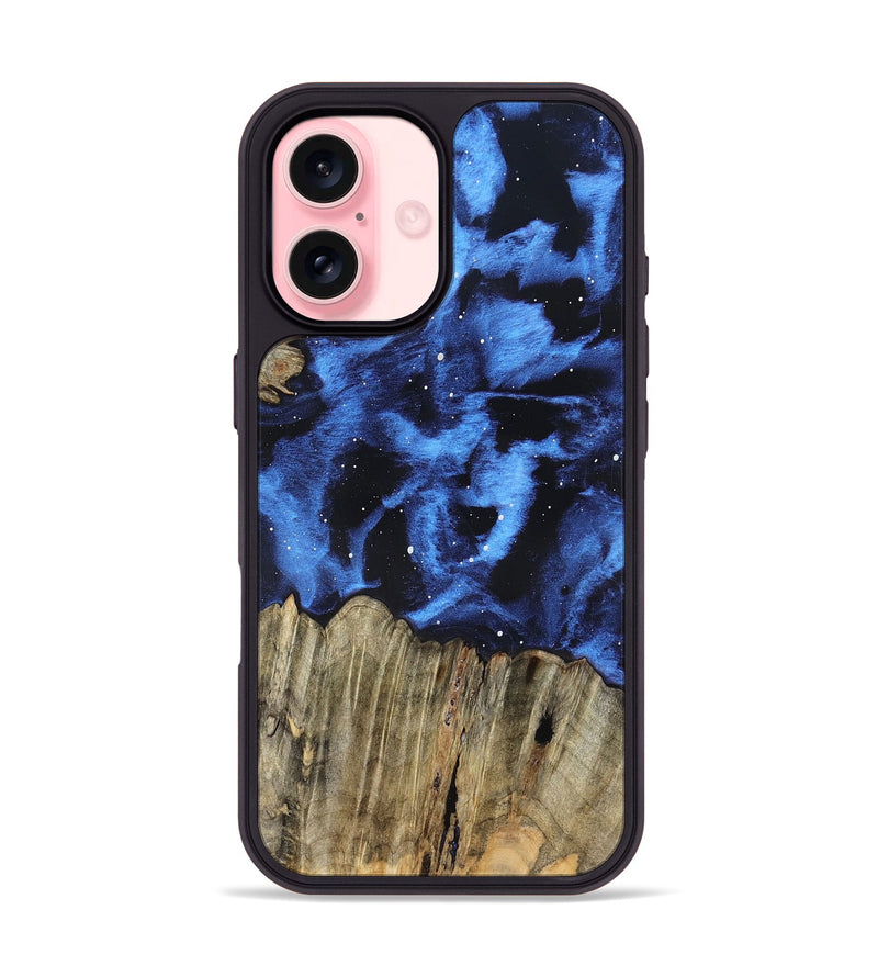 iPhone 16 Wood Phone Case - Patrick (Cosmos, 825044)