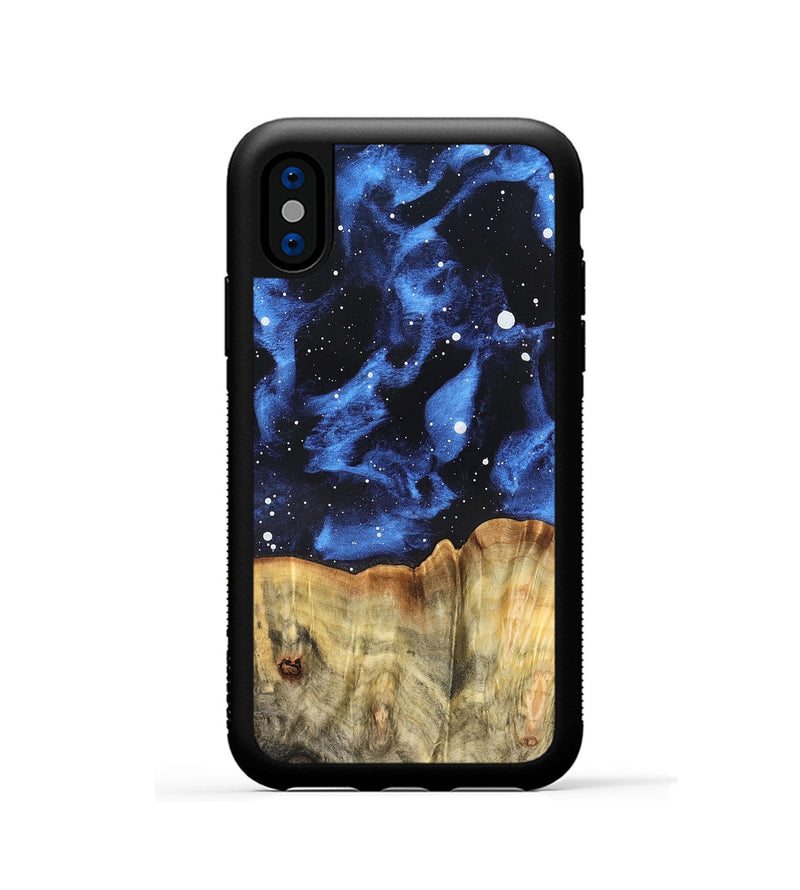 iPhone Xs Wood Phone Case - Deidre (Cosmos, 825045)