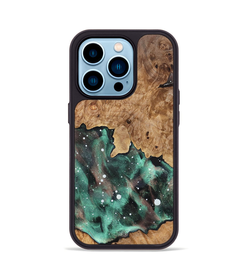 iPhone 14 Pro Wood Phone Case - Elena (Cosmos, 825046)