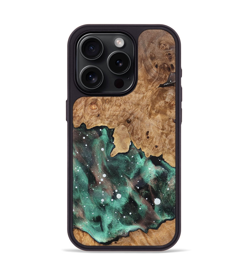 iPhone 15 Pro Wood Phone Case - Elena (Cosmos, 825046)