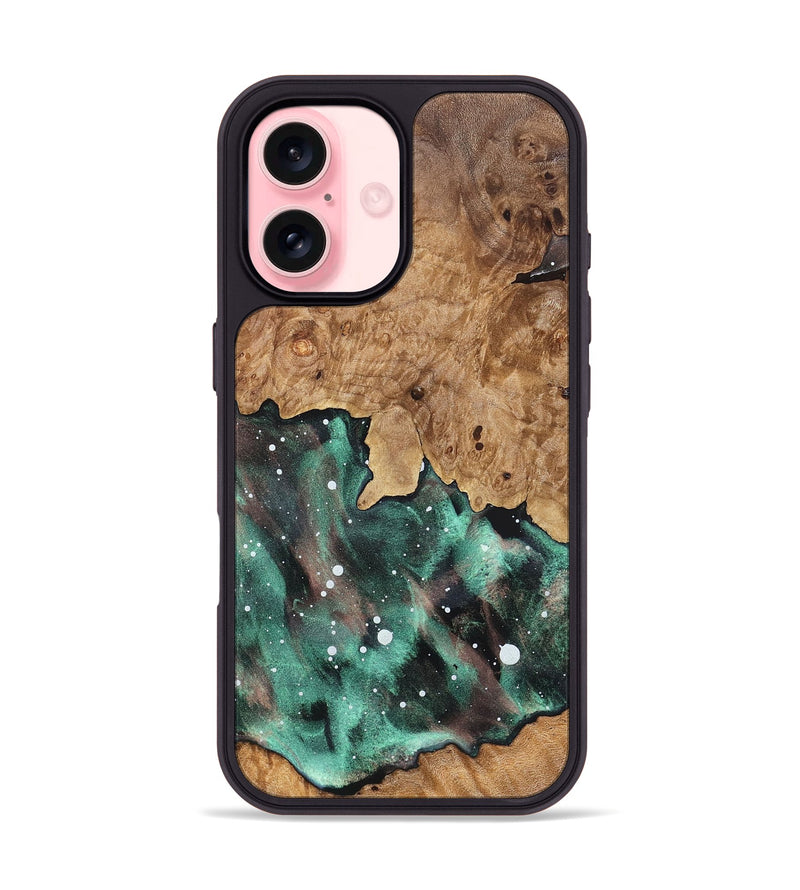 iPhone 16 Wood Phone Case - Elena (Cosmos, 825046)