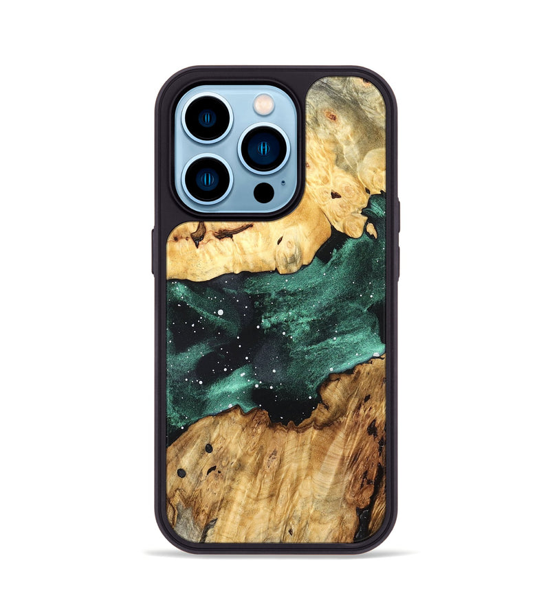 iPhone 14 Pro Wood Phone Case - Rick (Cosmos, 825047)